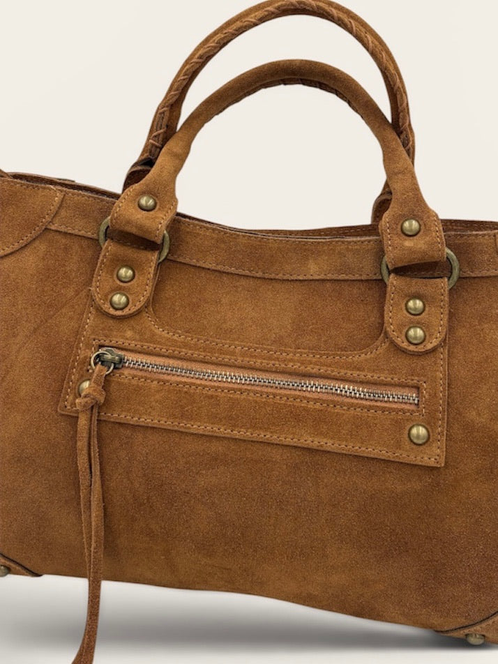 GAGA Sac - Daim Camel