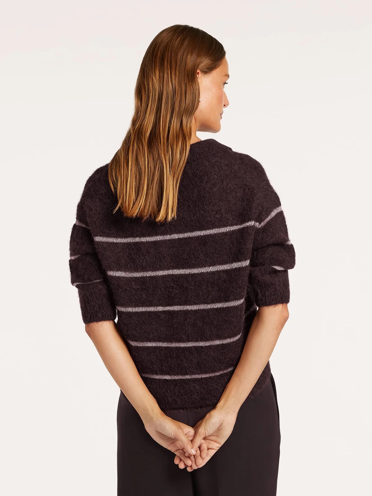 BEAUMONT Pull Helene - Plum