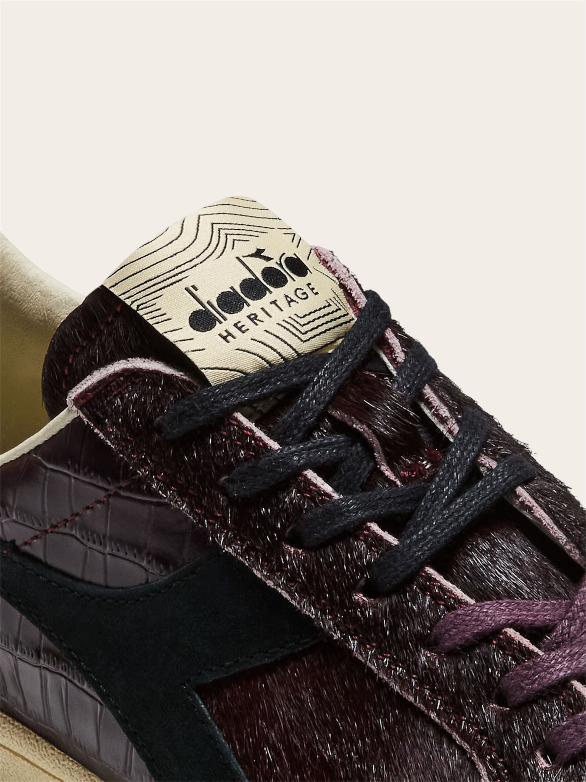 DIADORA Basket Prestige Horsy Croco Wn - Violet Bang