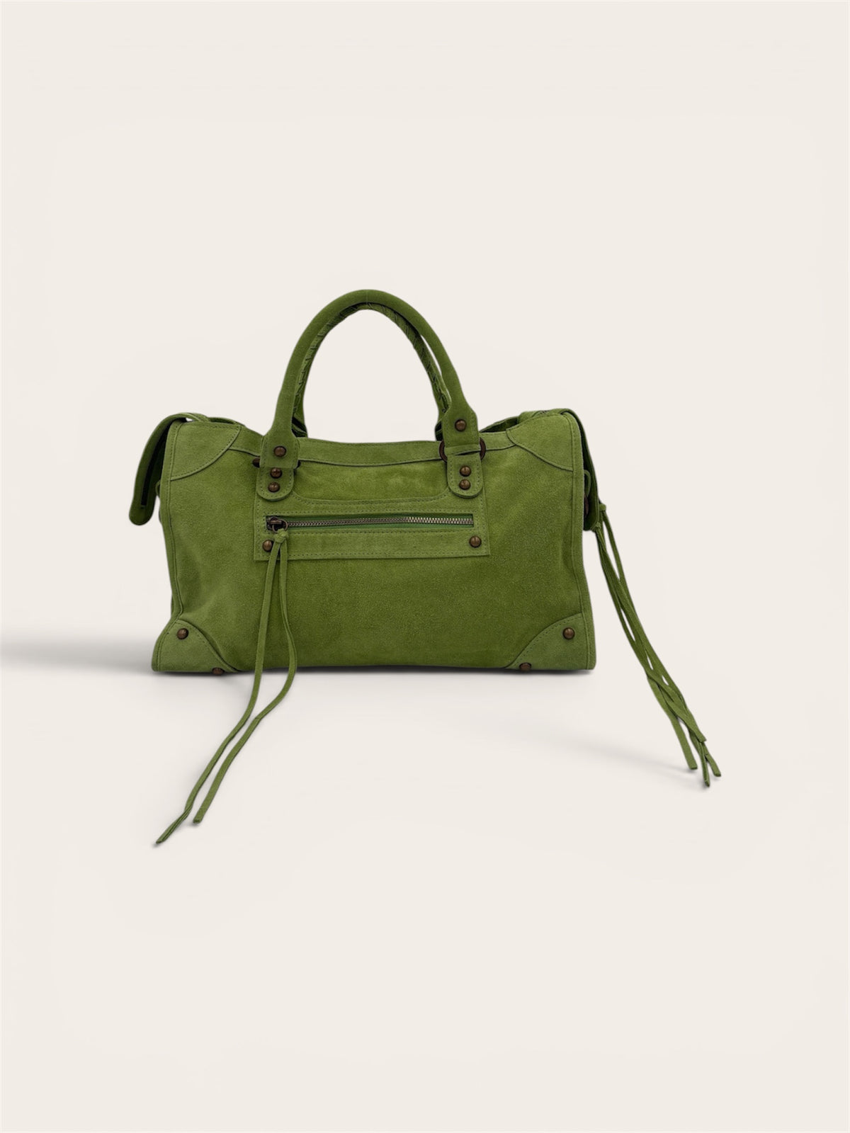 GAGA Sac - Daim Vert Pomme