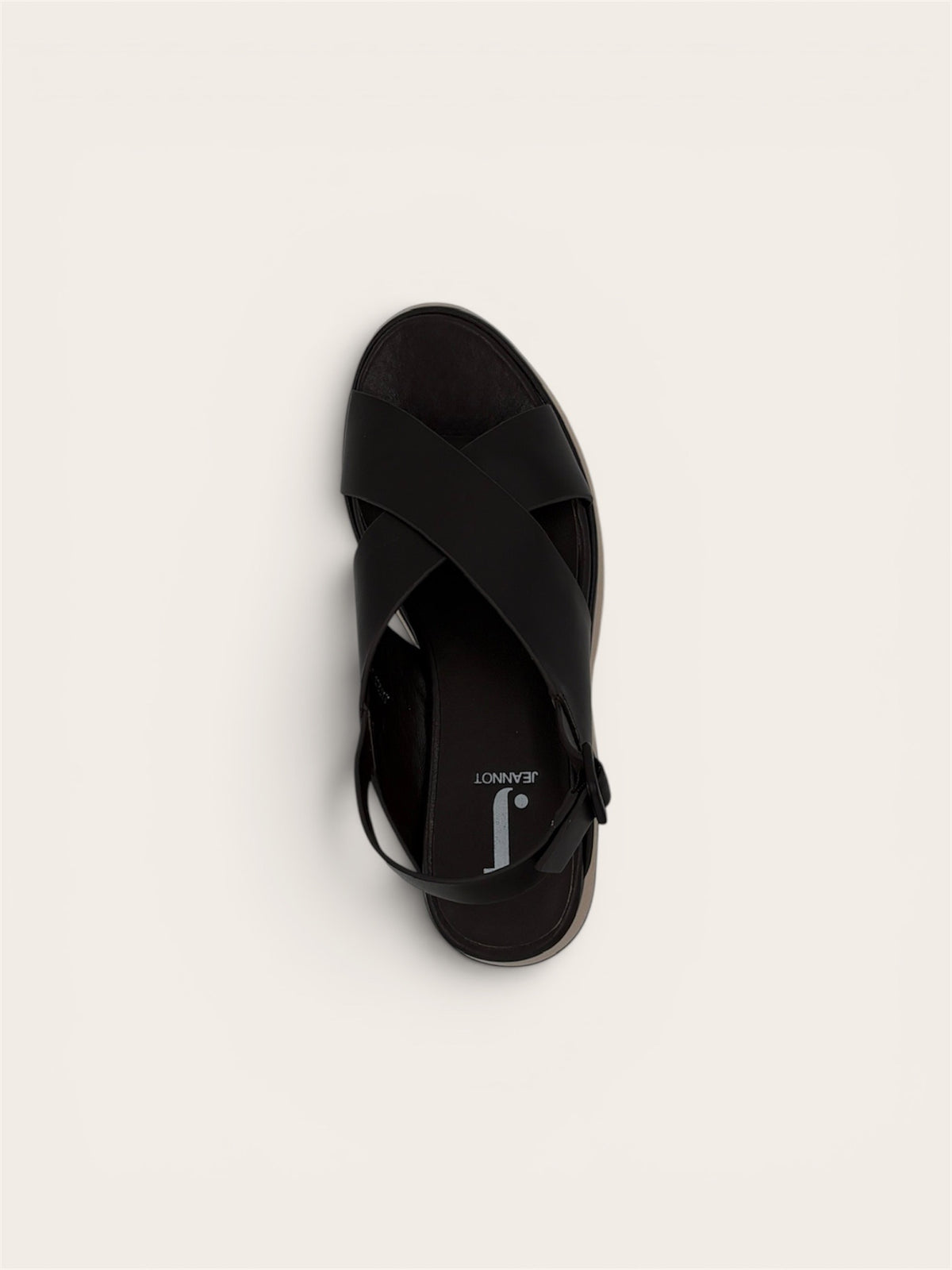 JEANNOT Sandale AJ523 Nappa Tdmoro/Brown