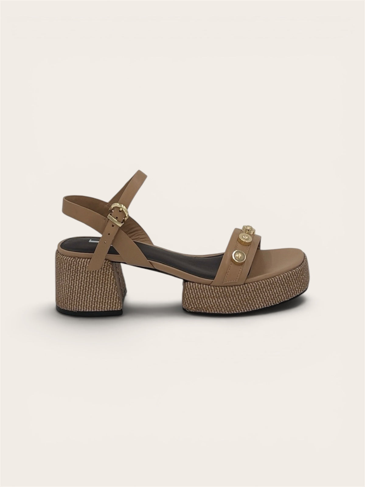 JEANNOT Heels AJ561C - Nappa Sabbia