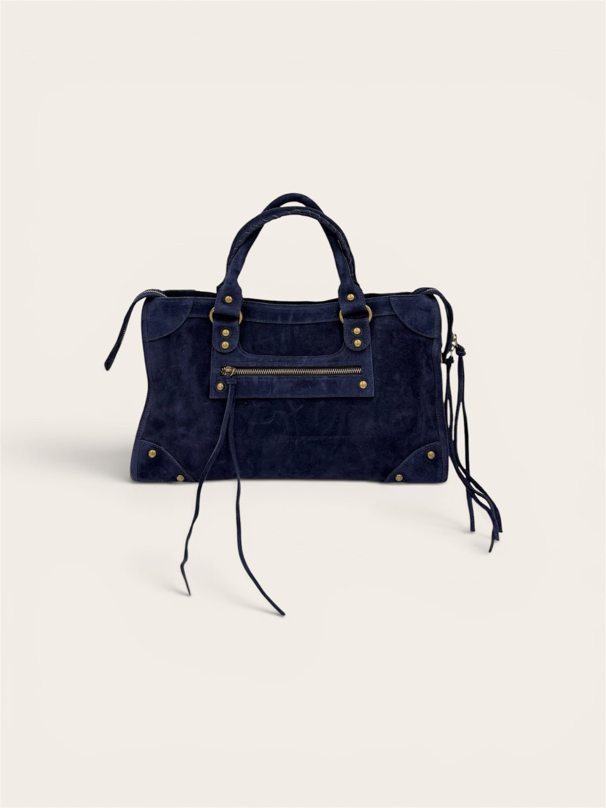 GAGA Sac - Daim Bleu Marine
