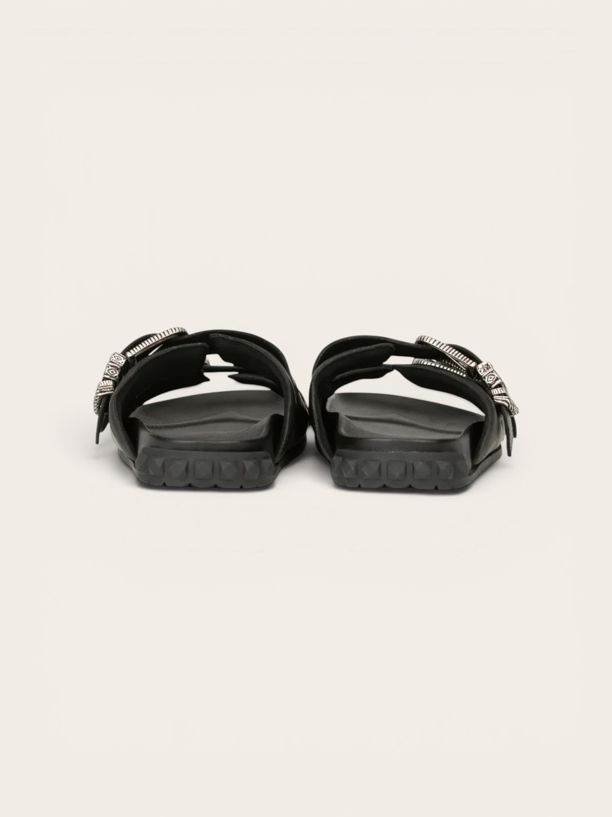 ASH sandals Twister combo: A soft Mustang - Black