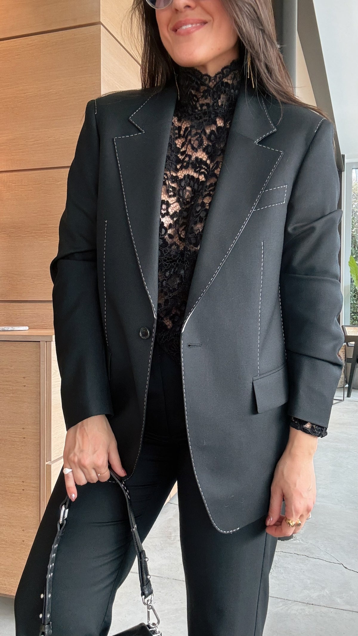 ONE AND OTHER Blazer Tailor - Noir