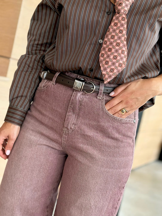 ELEH Ceinture EA260005 - Moro / Marron