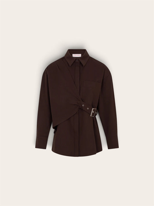 STUDIO AMAYA Roos Blouse - Brown