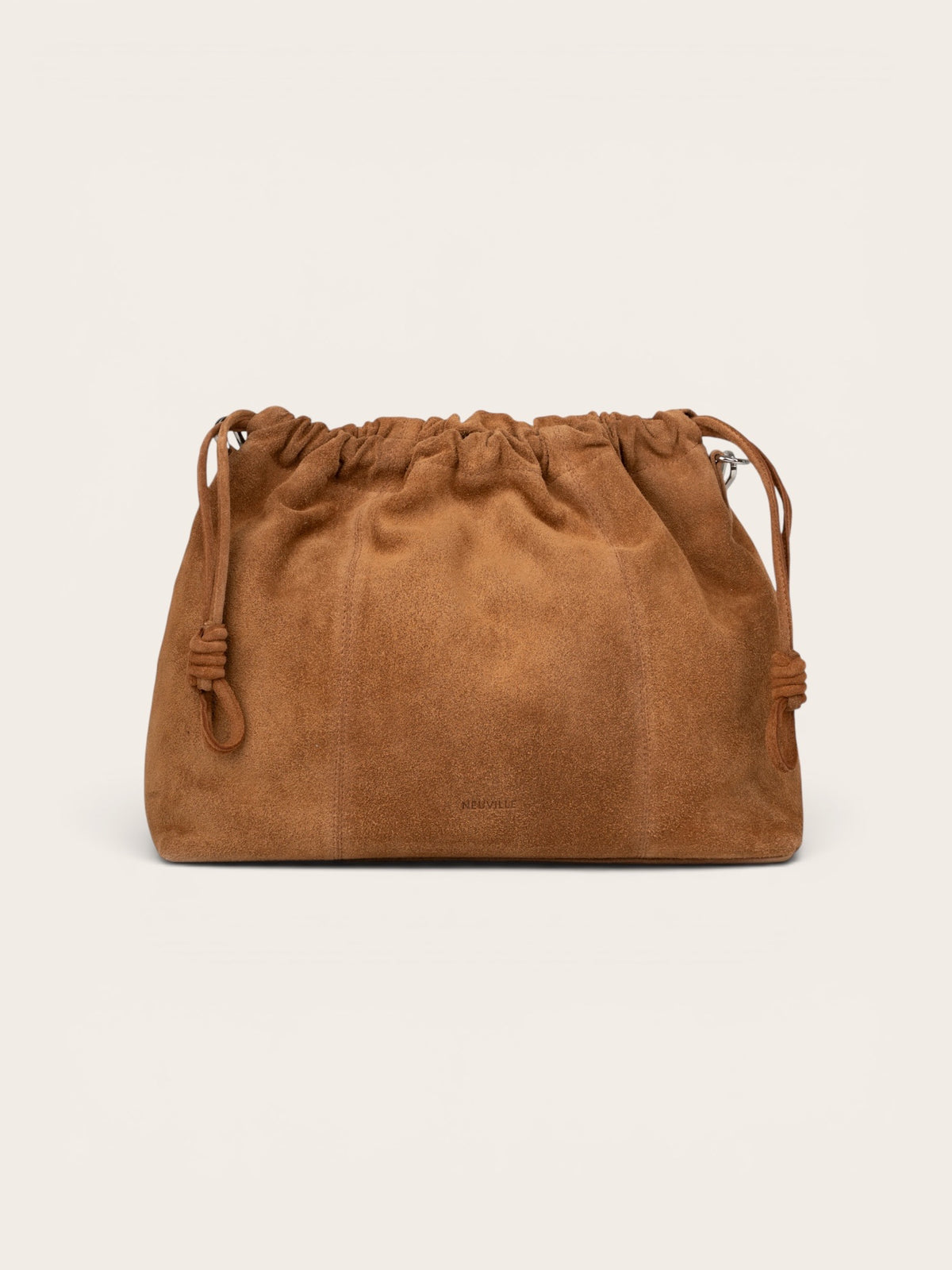 NEUVILLE Bag Elliot Suede - Caramel