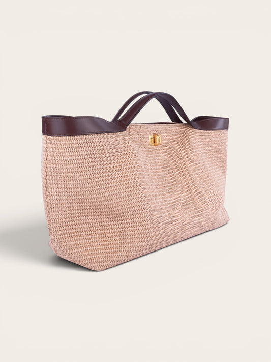GAVA Bag Niko - Rafia Naturelle