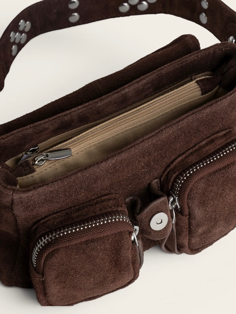 NEUVILLE Bag Mini Max - Brown Suede