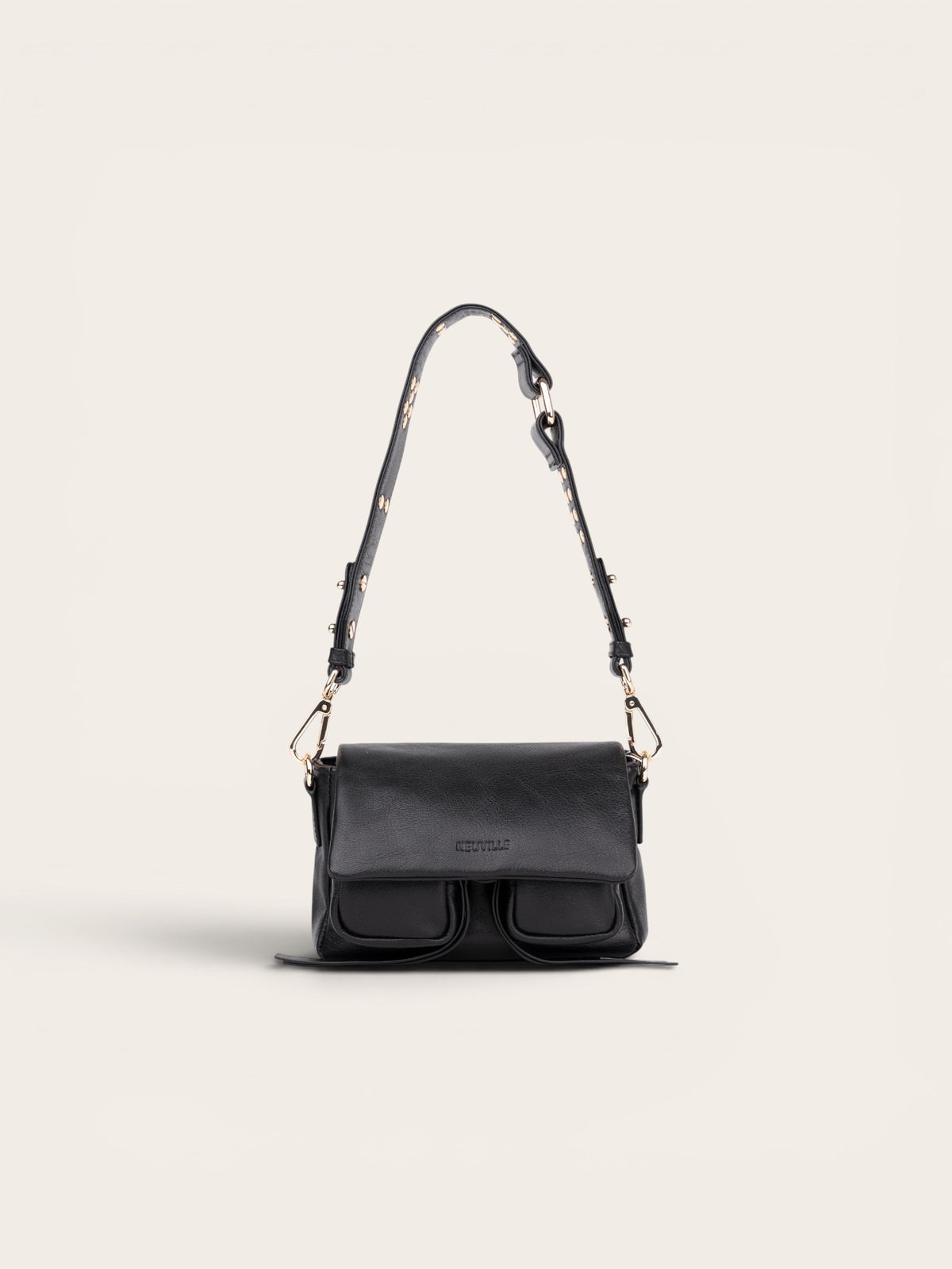 NEUVILLE Bag Mini Max - Black (gold)