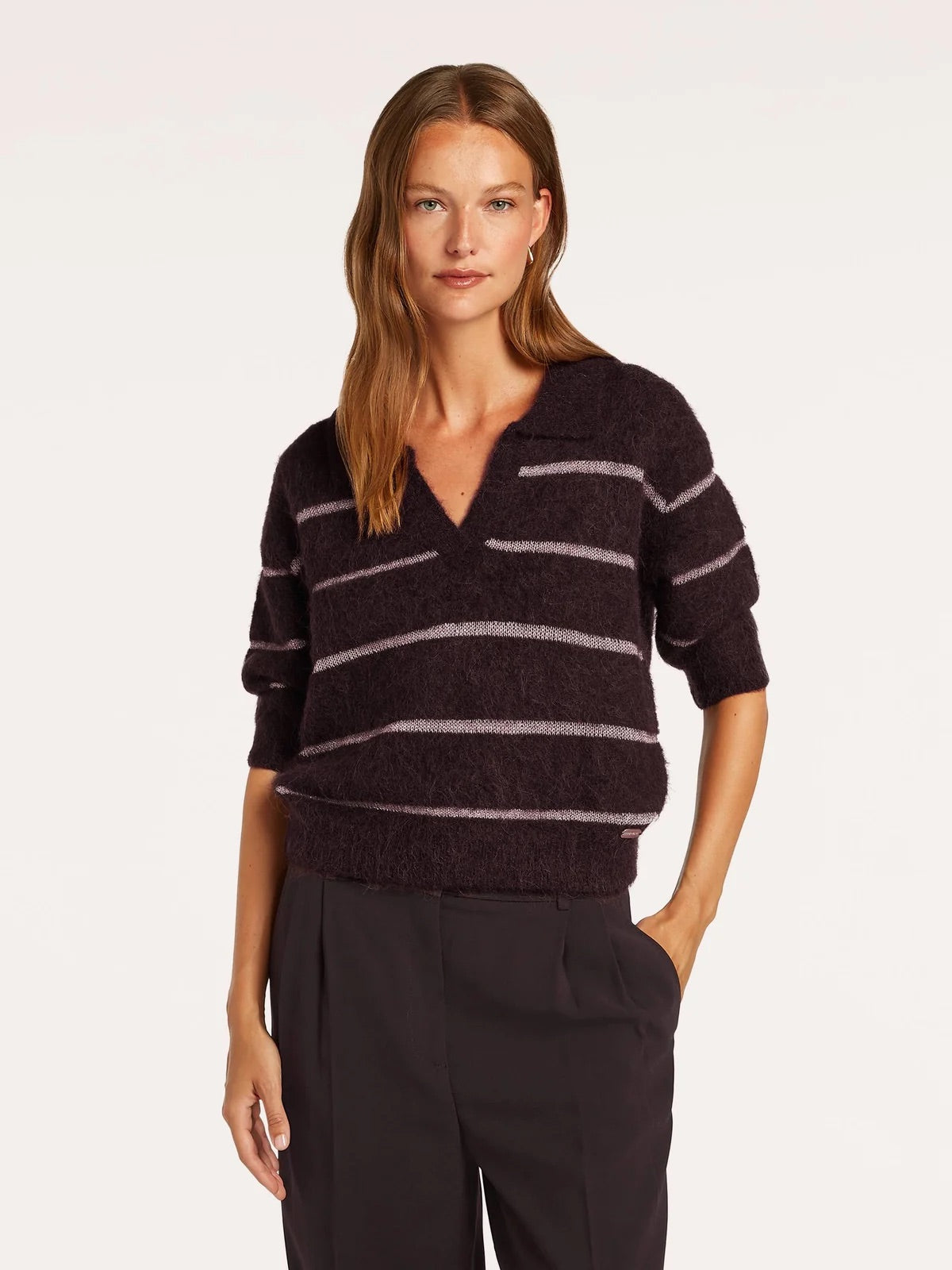 BEAUMONT Pull Helene - Plum
