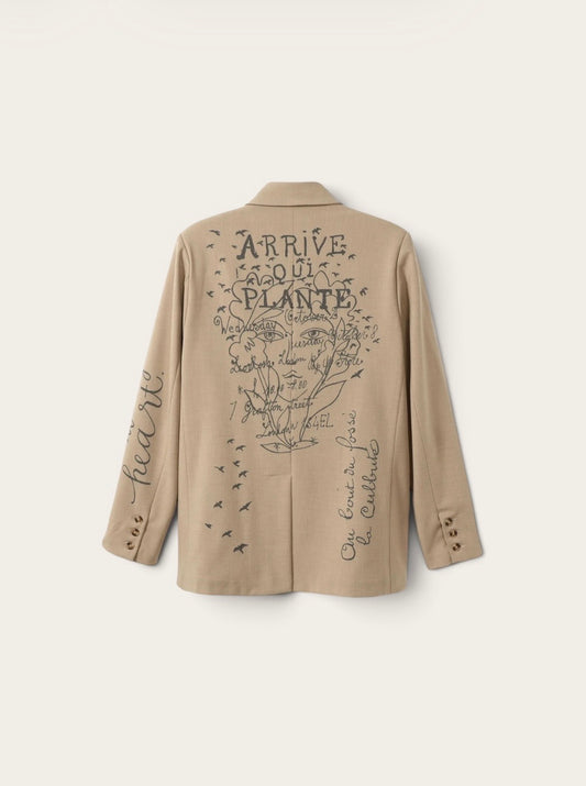 ME369 Veste Blazer Marlo  - Noir Muse