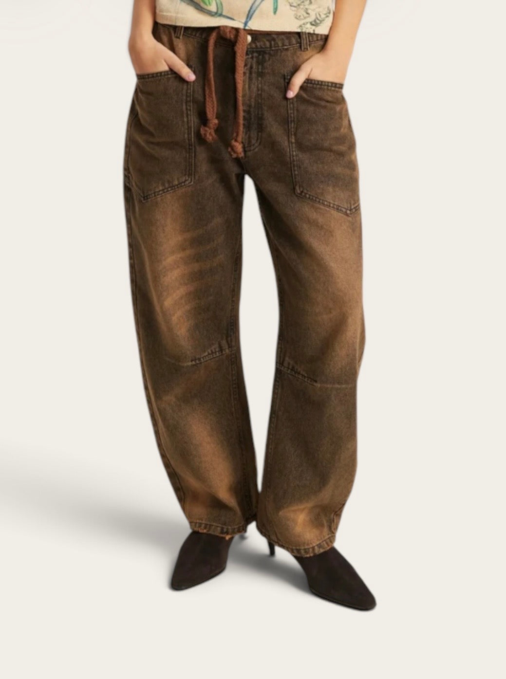 ME369 Jeans Juno - Marron
