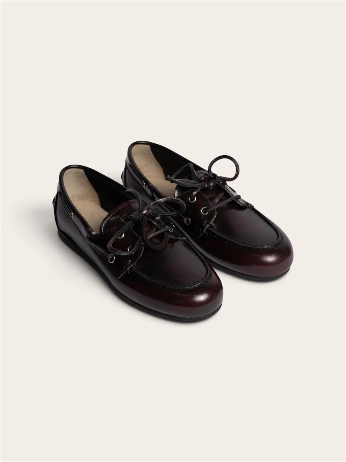 POSA Mocassins en cuir - Bordeaux