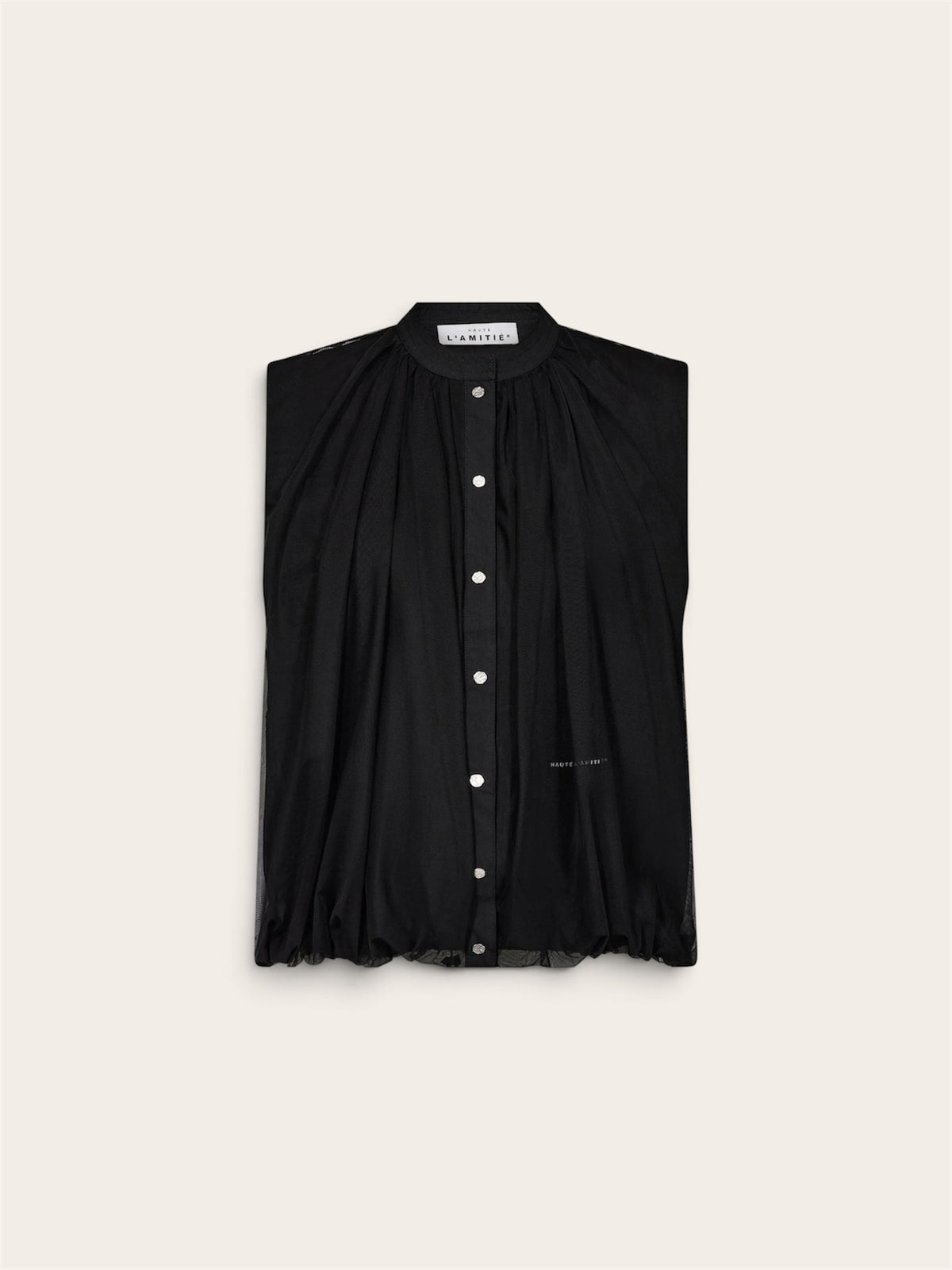 Haute L'amitié Veste Logo Tech - Noir