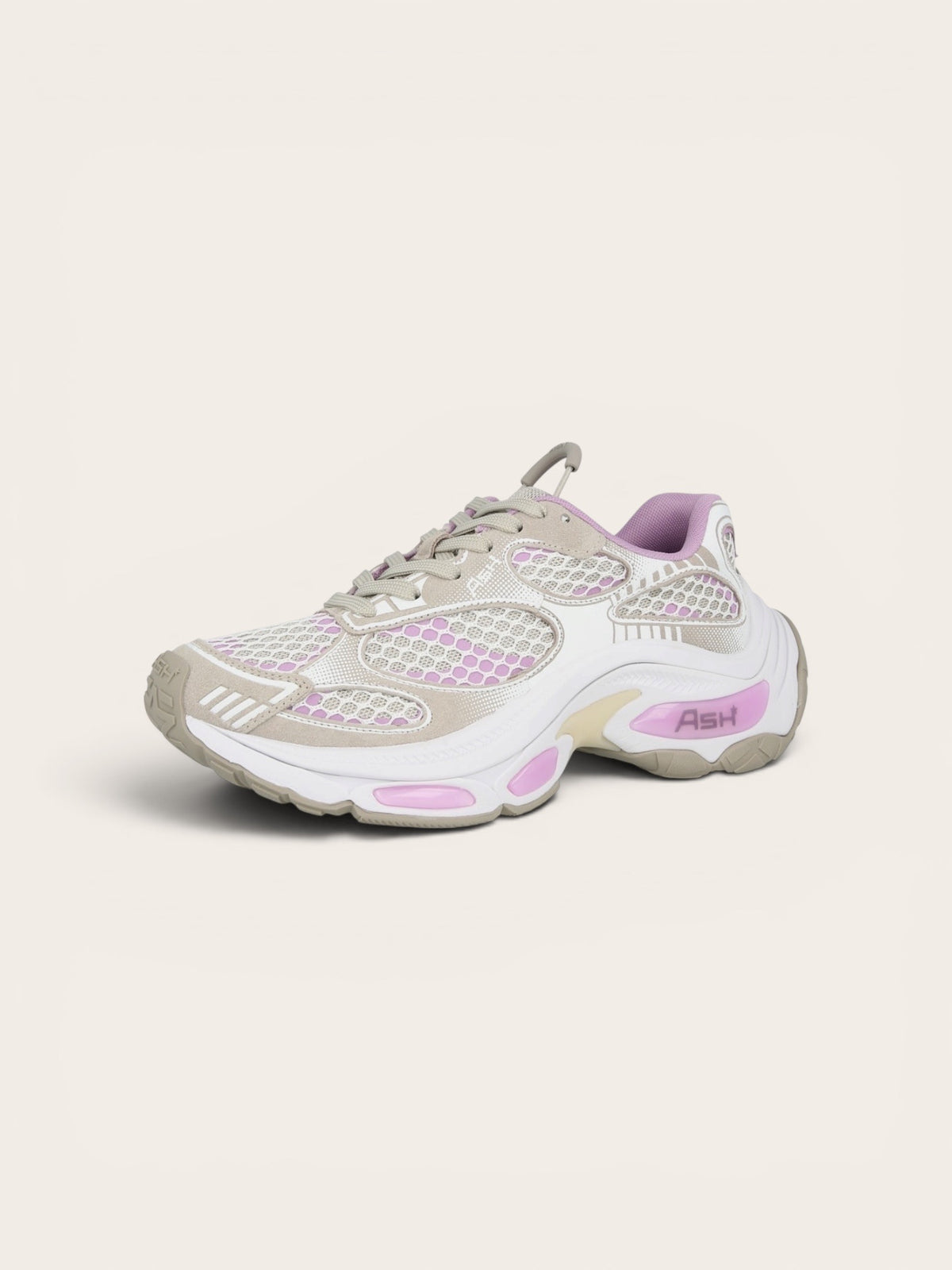ASH Basket Dragon - White/grape