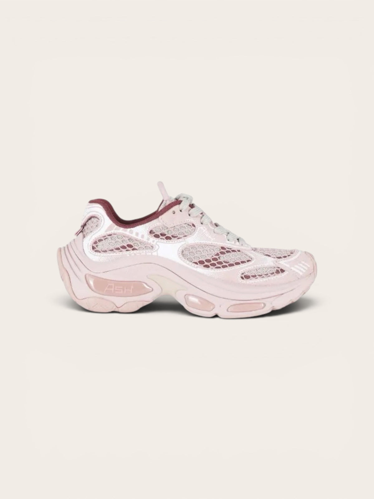 ASH Basket Dragon - Suede Rose/syrah
