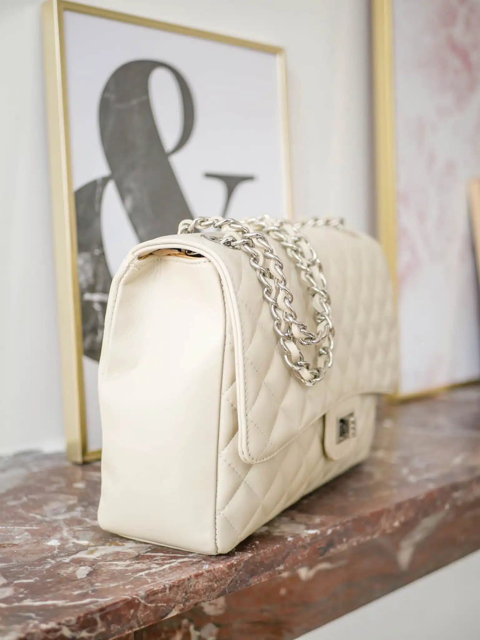 Sac Coco Large écru – Image 2