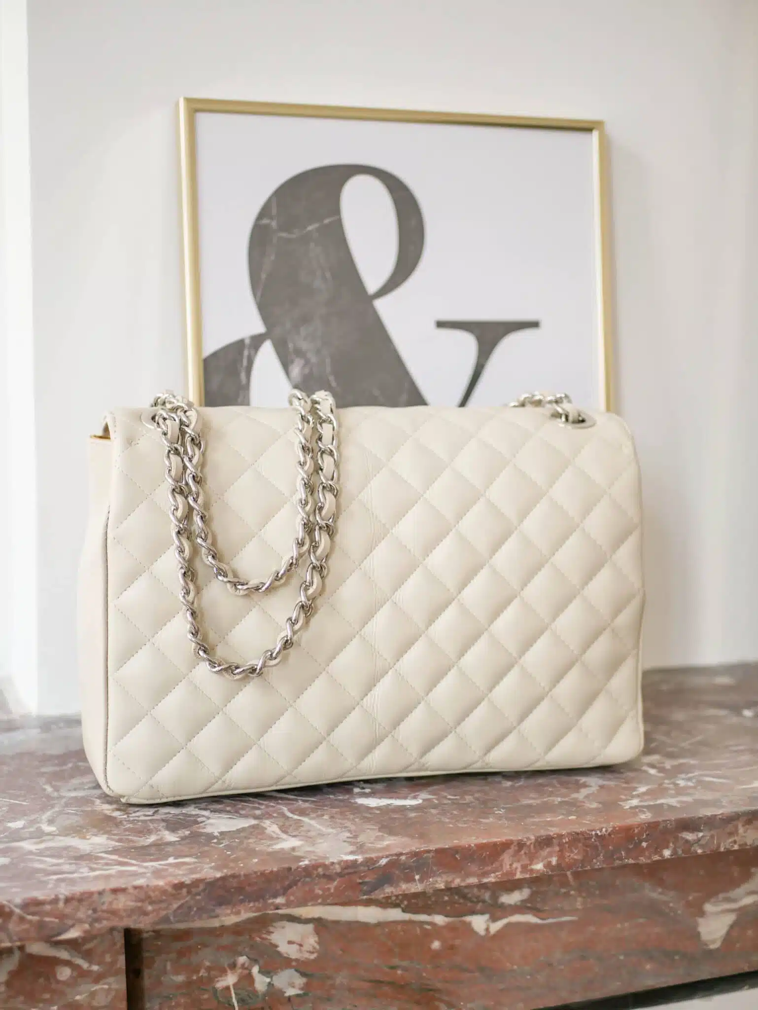 Sac Coco Large écru – Image 4