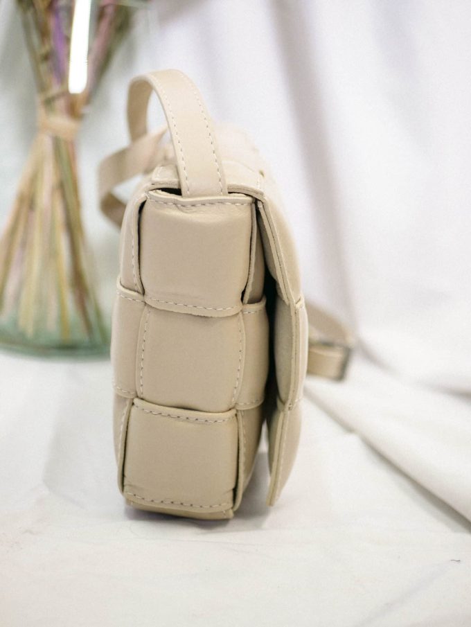 Sac Cassetta beige – Image 3