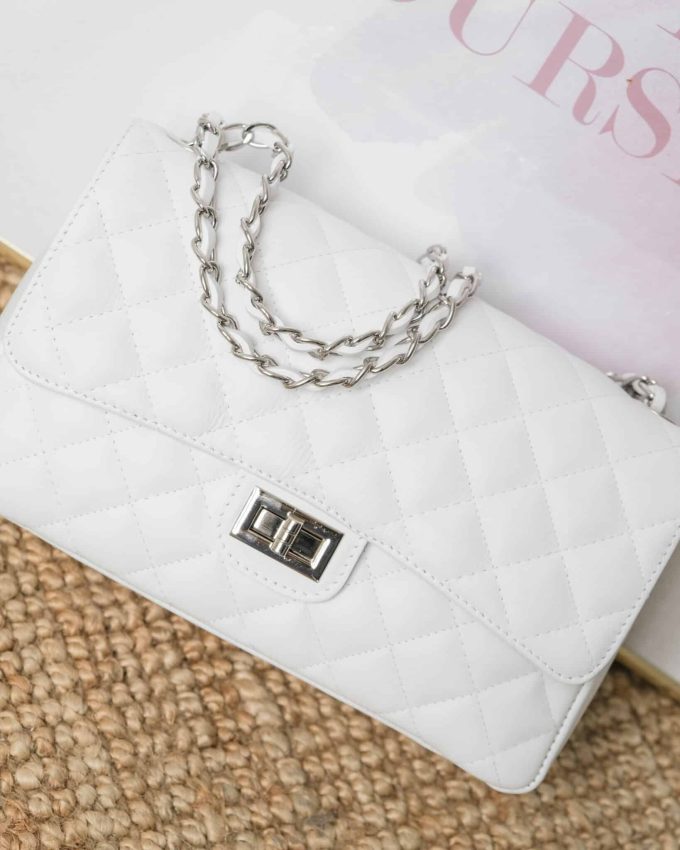 Sac Coco Medium blanc – Image 3