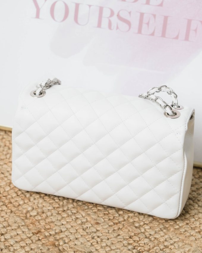 Sac Coco Medium blanc – Image 5