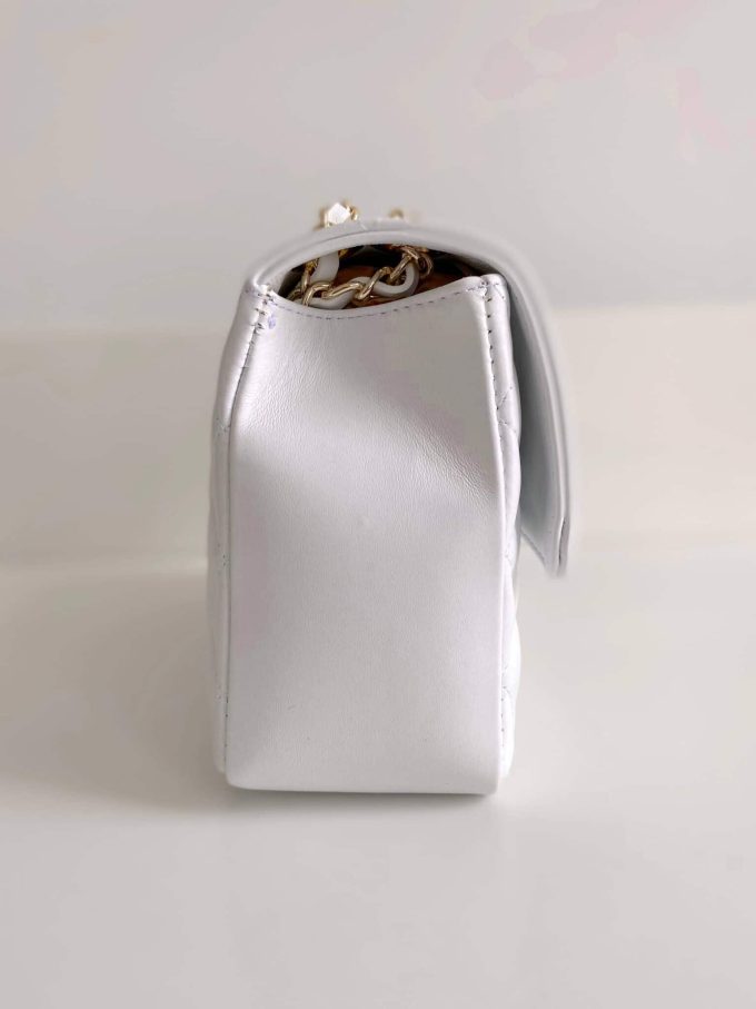 Sac Coco Medium blanc – Image 4