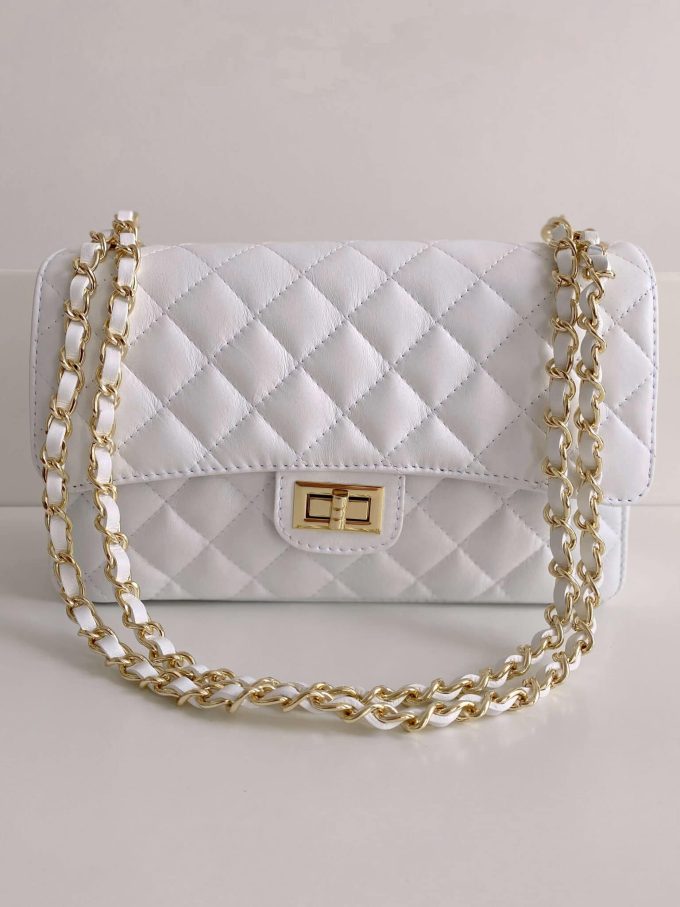 Sac Coco Medium blanc – Image 6
