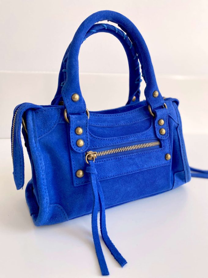 Mini Sac Gaga bleu électrique – Image 4