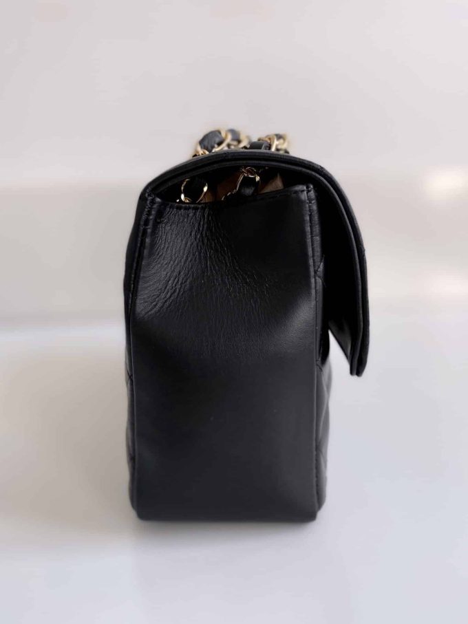 Sac Coco Medium noir et doré Boutique Pastel