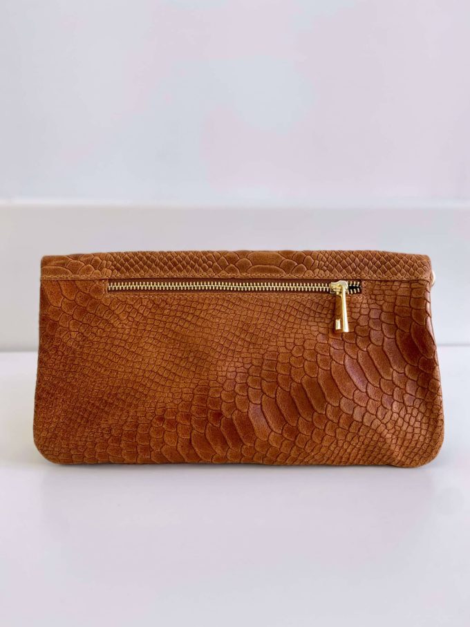 Pochette Ziggy rock camel chaîne dorée – Image 2