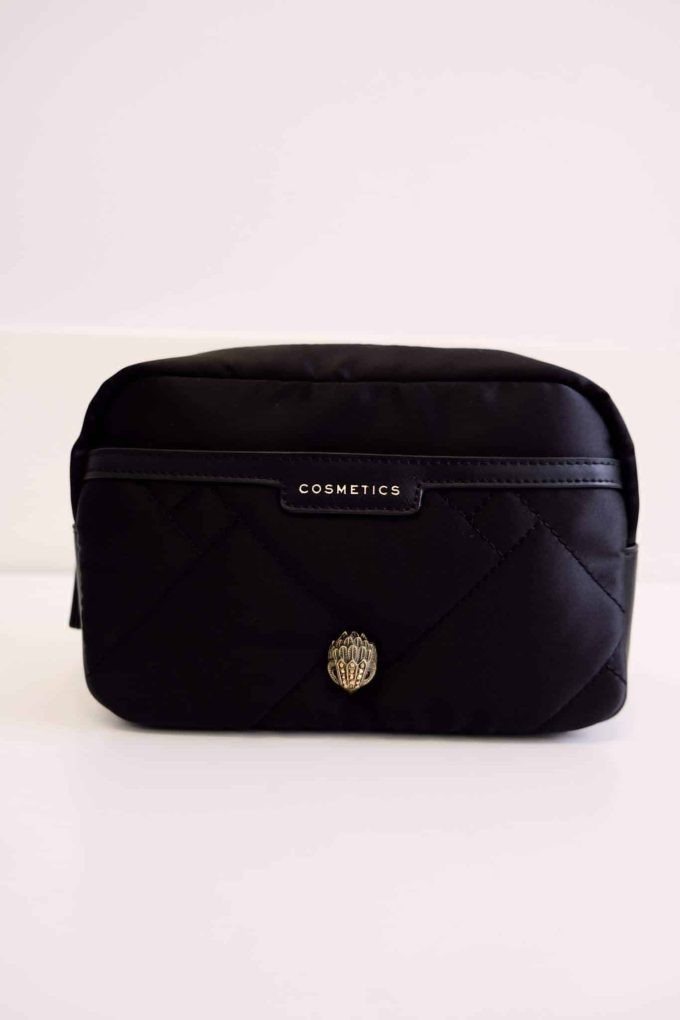 KURT GEIGER COSMETIC POUCH - Black Nylon