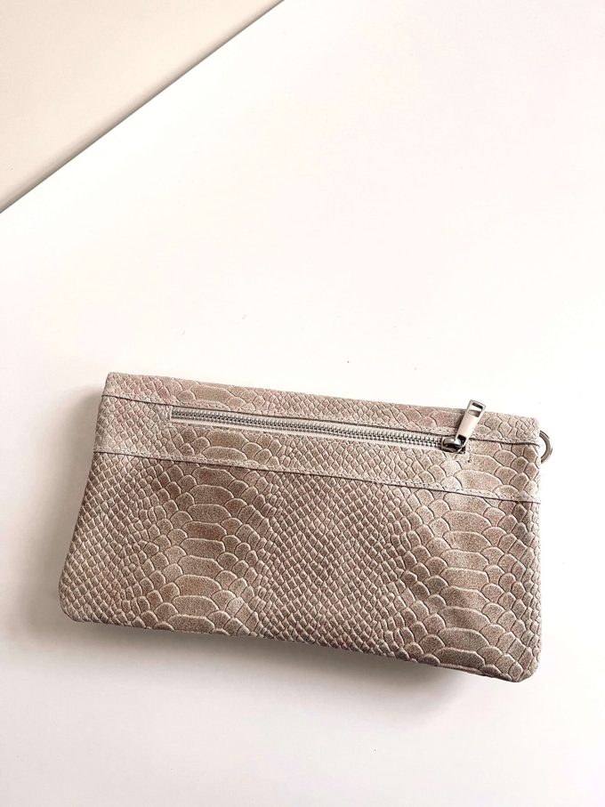Pochette Ziggy rock écru / argenté – Image 4