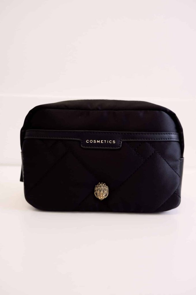 KURT GEIGER COSMETIC POUCH - Black Nylon – Image 2