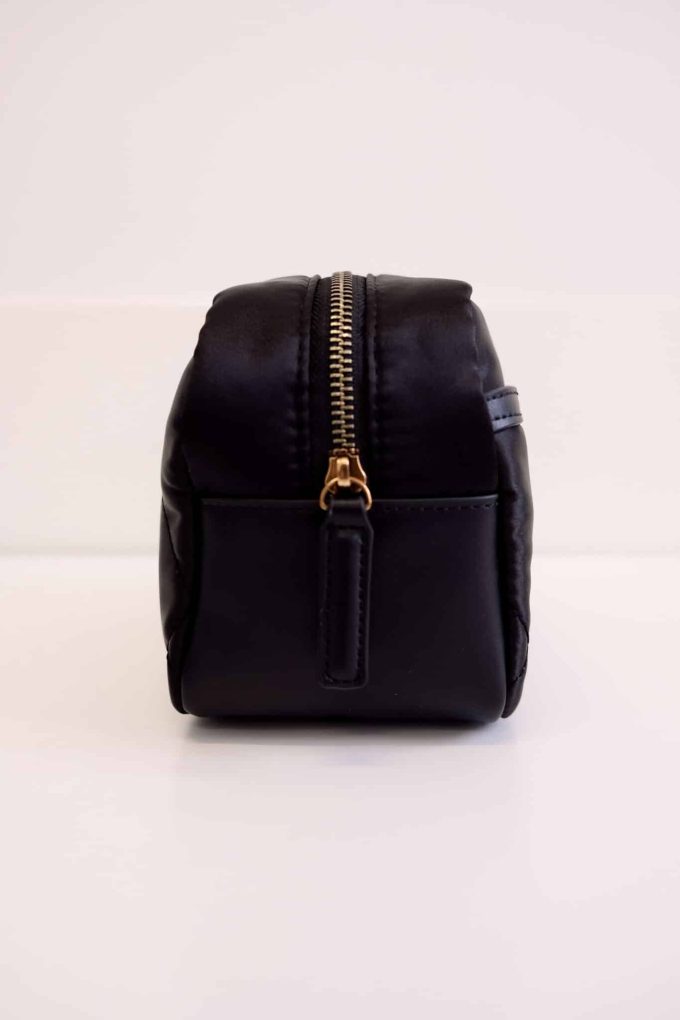 KURT GEIGER COSMETIC POUCH - Black Nylon – Image 4