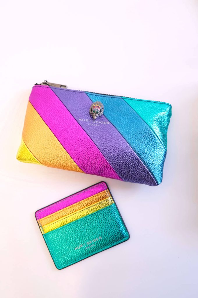 COFFRET CADEAU KURT GEIGER - Coffret Cadeau Pochette Aigle arc-en-ciel – Image 2