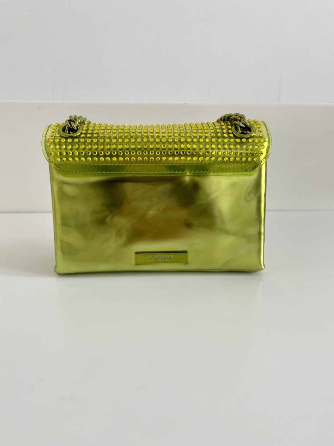 Sac Kurt Geiger - Mini Kensington bag leather lime – Image 6