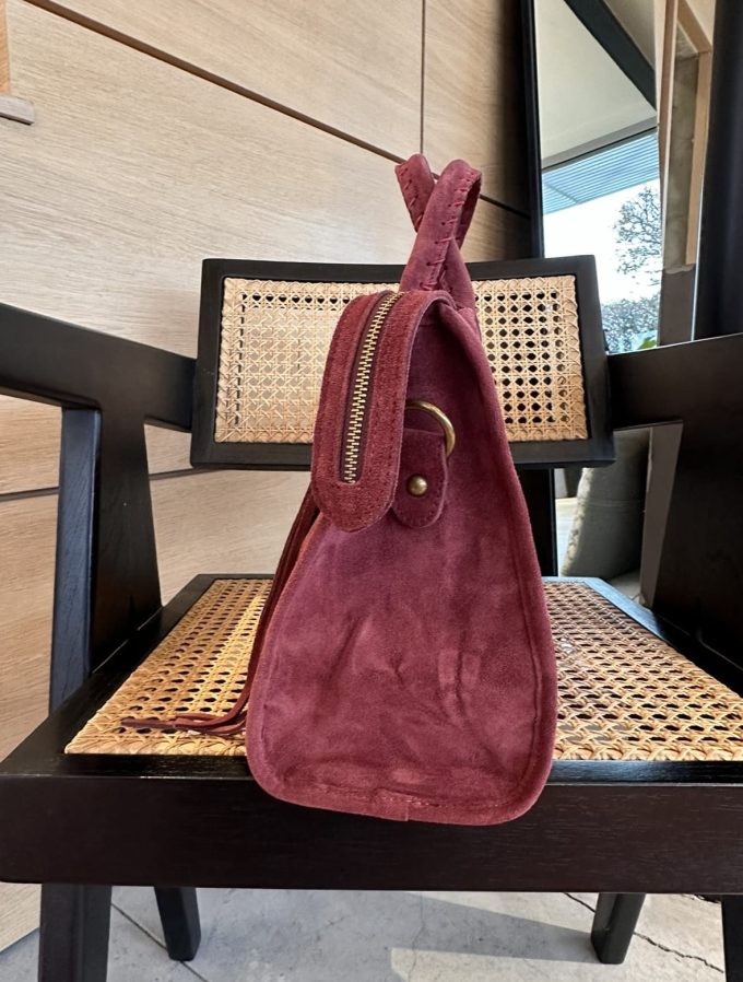 Sac Gaga bordeaux – Image 5