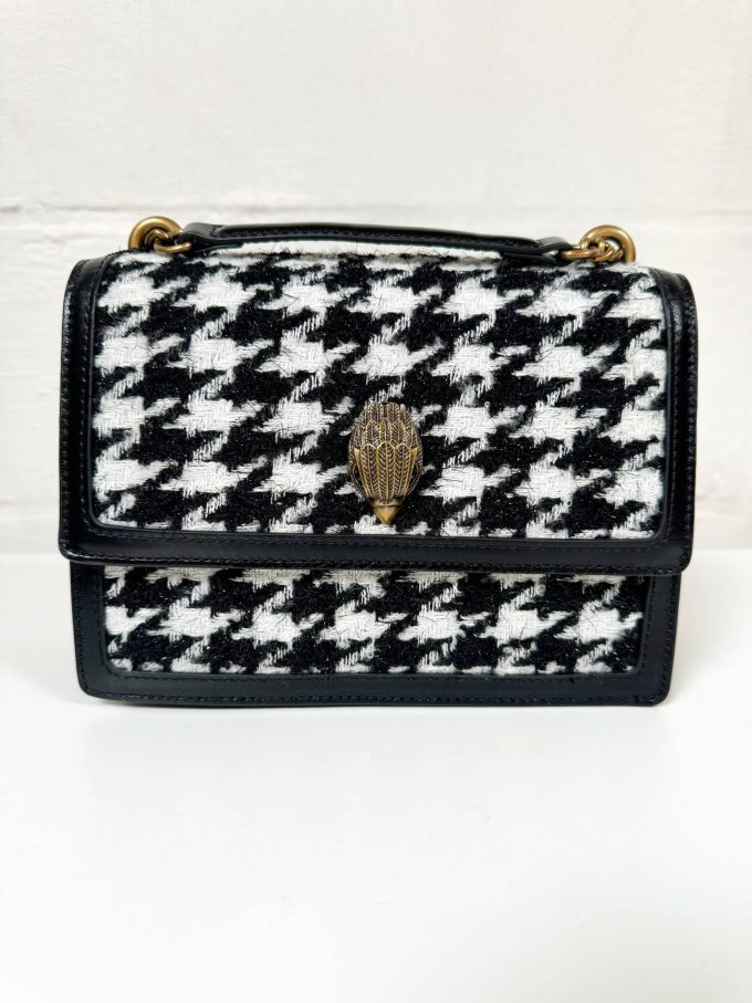 SAC KURT GEIGER - Shoreditch cross body noir et blanc – Image 2