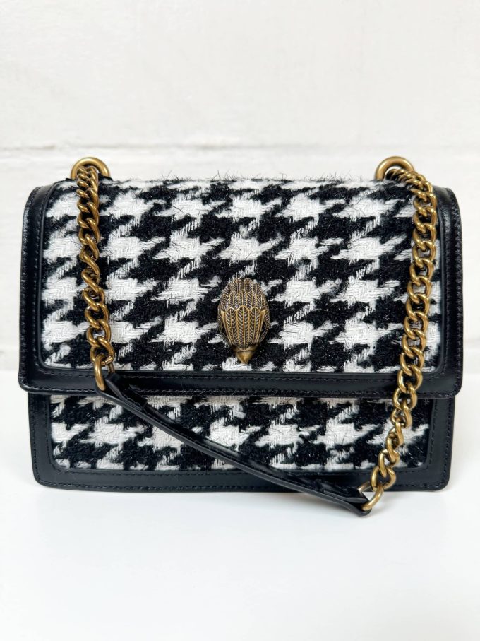 SAC KURT GEIGER - Shoreditch cross body noir et blanc