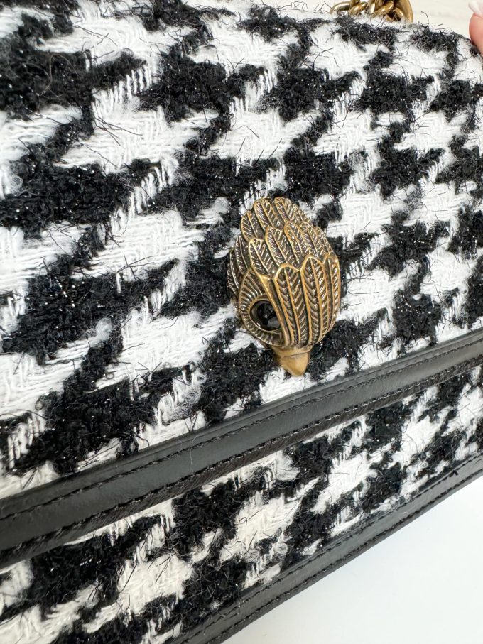 SAC KURT GEIGER - Shoreditch cross body noir et blanc – Image 5